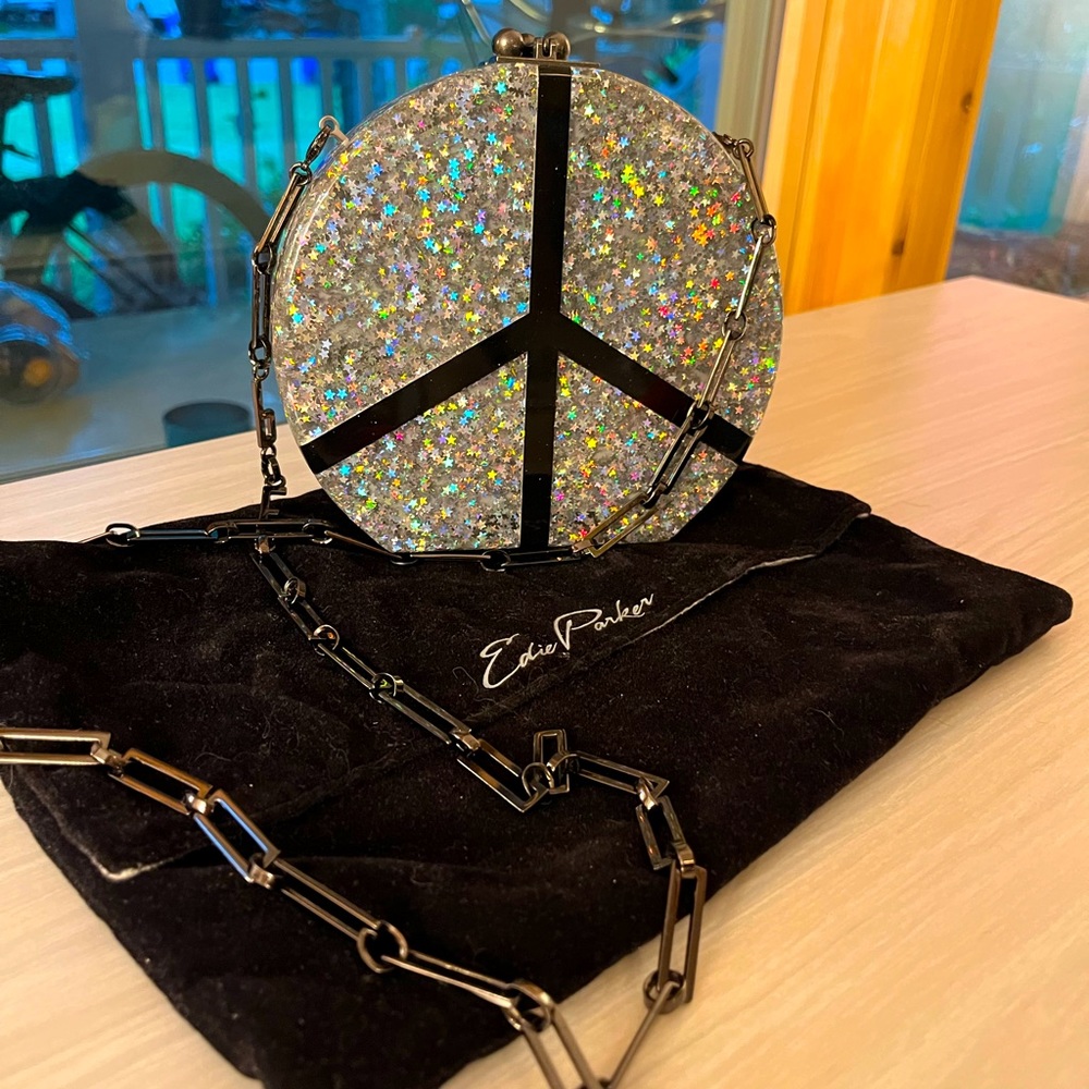 Edie Parker Peace purse
